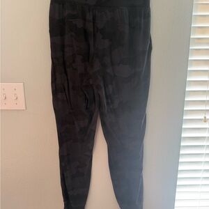lululemon athletica Black Camo Leggings